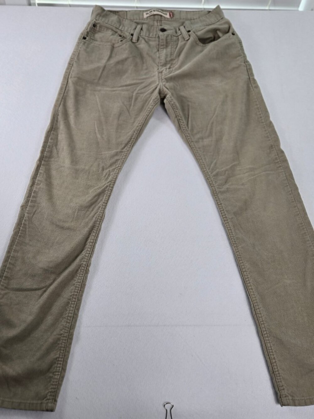 Levi's 514 Slim Straight Jeans Beige W32 L32